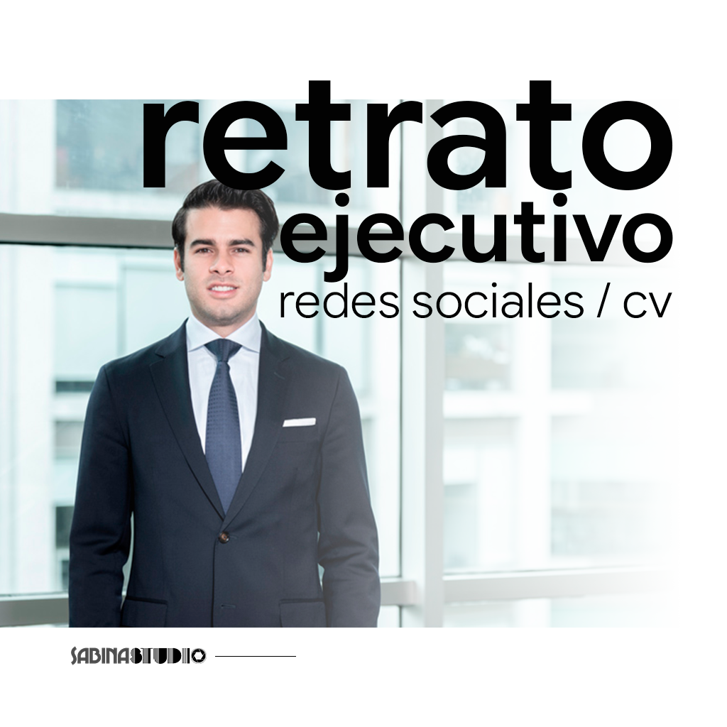 Retrato ejecutivo para redes sociales